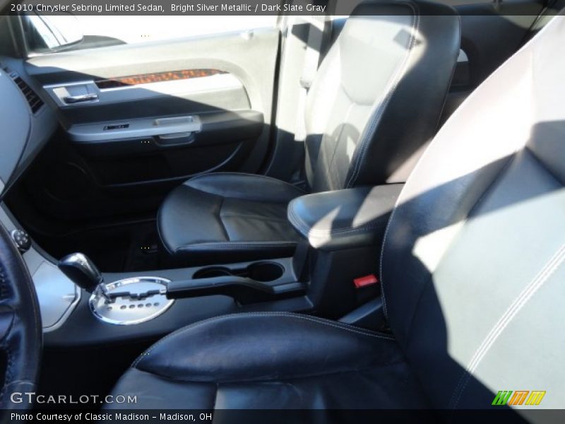 Bright Silver Metallic / Dark Slate Gray 2010 Chrysler Sebring Limited Sedan