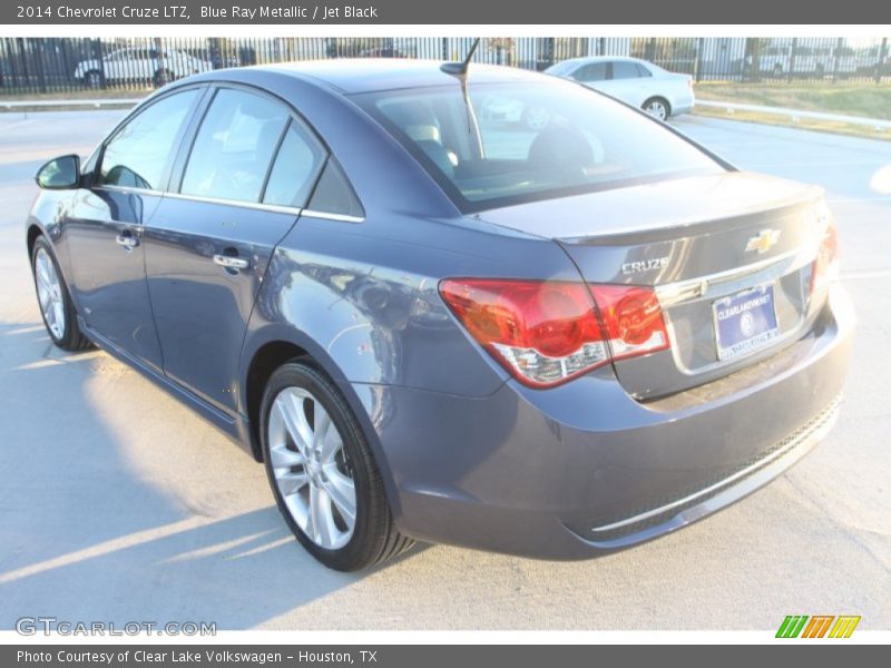 Blue Ray Metallic / Jet Black 2014 Chevrolet Cruze LTZ