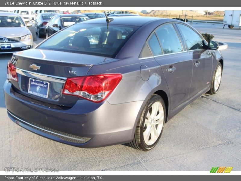 Blue Ray Metallic / Jet Black 2014 Chevrolet Cruze LTZ