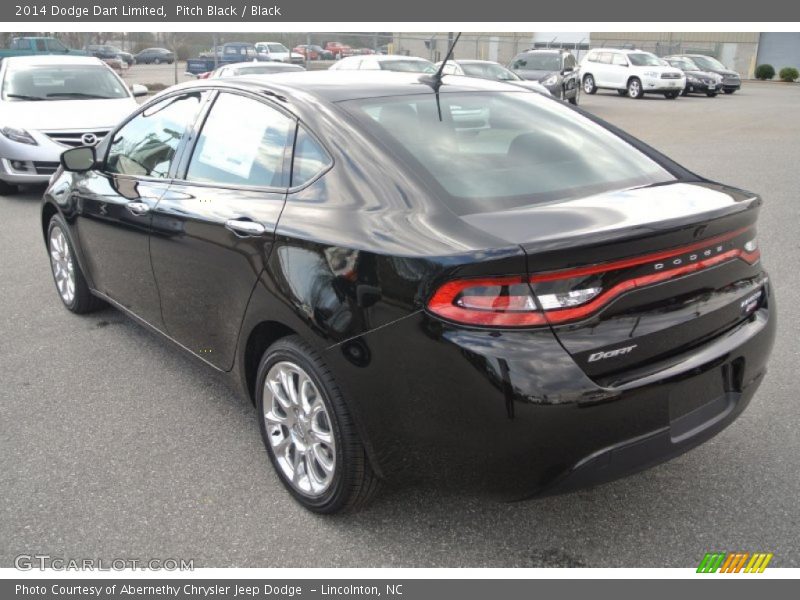 Pitch Black / Black 2014 Dodge Dart Limited