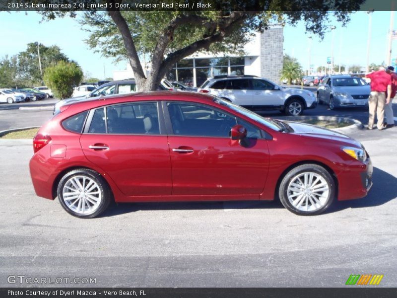  2014 Impreza 2.0i Limited 5 Door Venetian Red Pearl