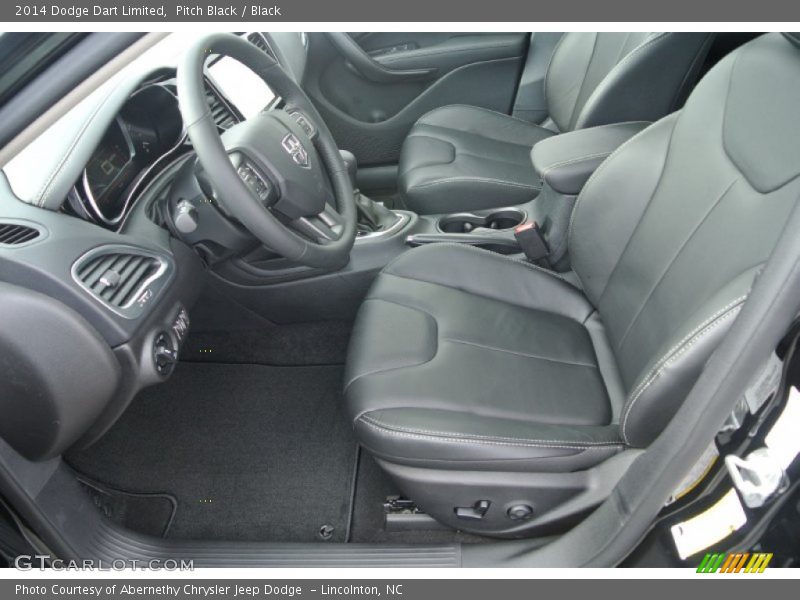 Pitch Black / Black 2014 Dodge Dart Limited