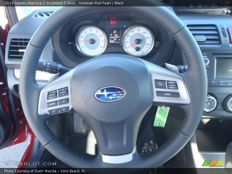  2014 Impreza 2.0i Limited 5 Door Steering Wheel