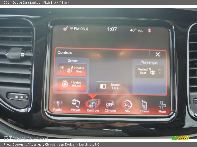 Pitch Black / Black 2014 Dodge Dart Limited