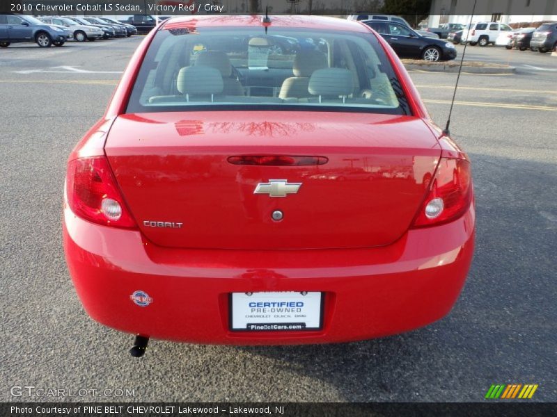 Victory Red / Gray 2010 Chevrolet Cobalt LS Sedan