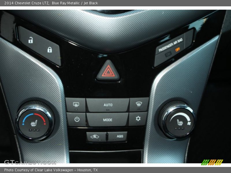 Controls of 2014 Cruze LTZ