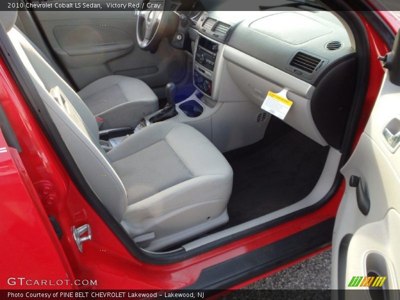 Victory Red / Gray 2010 Chevrolet Cobalt LS Sedan