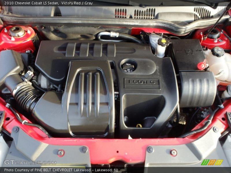 Victory Red / Gray 2010 Chevrolet Cobalt LS Sedan