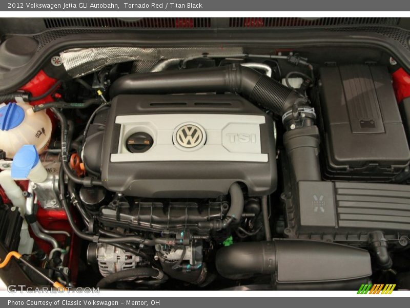  2012 Jetta GLI Autobahn Engine - 2.0 Liter TSI Turbocharged DOHC 16-Valve 4 Cylinder