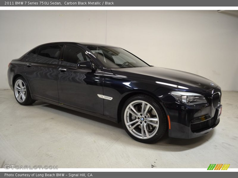Front 3/4 View of 2011 7 Series 750Li Sedan