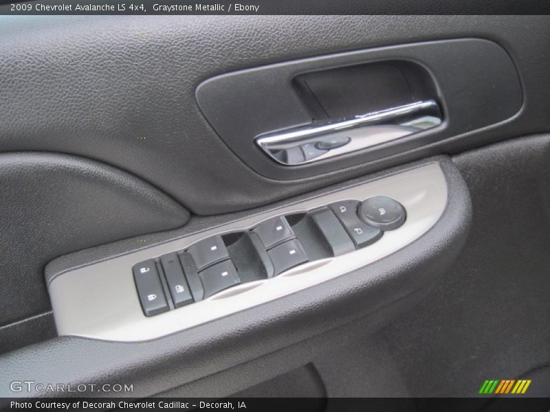 Graystone Metallic / Ebony 2009 Chevrolet Avalanche LS 4x4