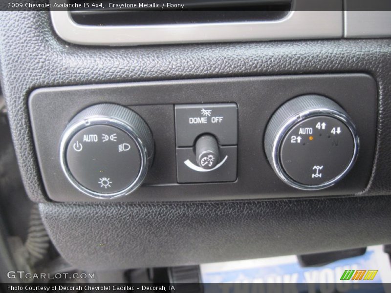 Graystone Metallic / Ebony 2009 Chevrolet Avalanche LS 4x4