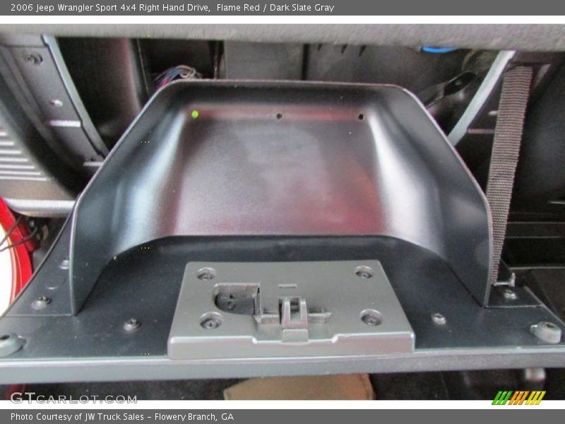 Flame Red / Dark Slate Gray 2006 Jeep Wrangler Sport 4x4 Right Hand Drive