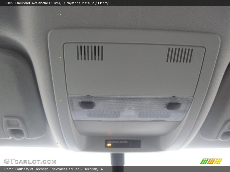 Graystone Metallic / Ebony 2009 Chevrolet Avalanche LS 4x4