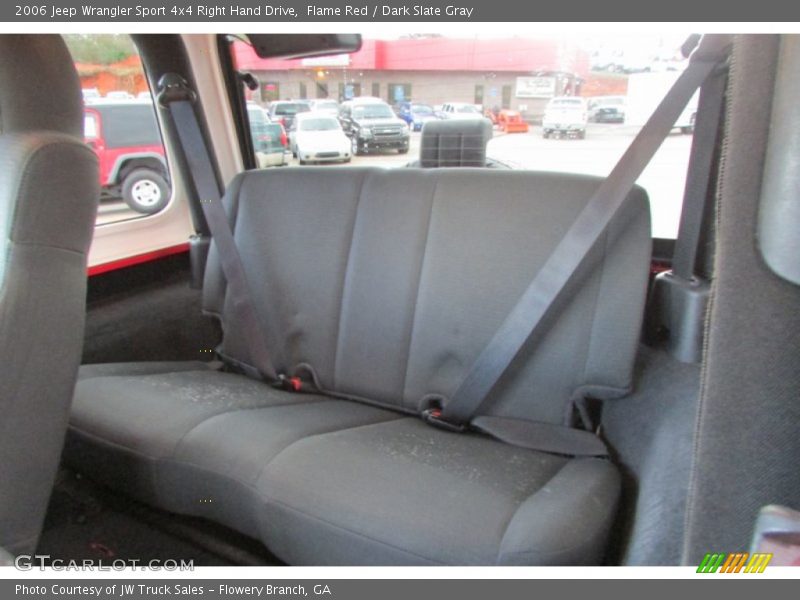 Flame Red / Dark Slate Gray 2006 Jeep Wrangler Sport 4x4 Right Hand Drive