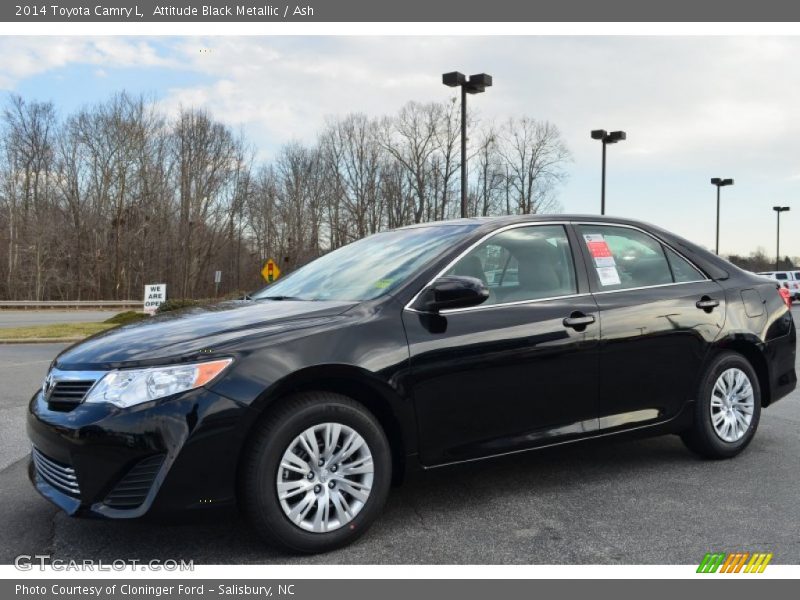 Attitude Black Metallic / Ash 2014 Toyota Camry L