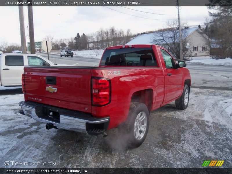Victory Red / Jet Black 2014 Chevrolet Silverado 1500 LT Z71 Regular Cab 4x4
