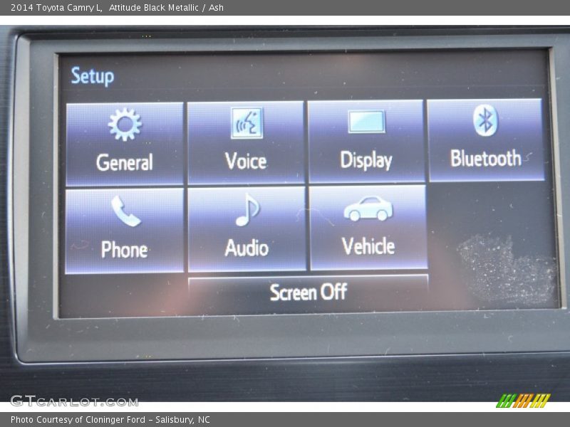 Attitude Black Metallic / Ash 2014 Toyota Camry L