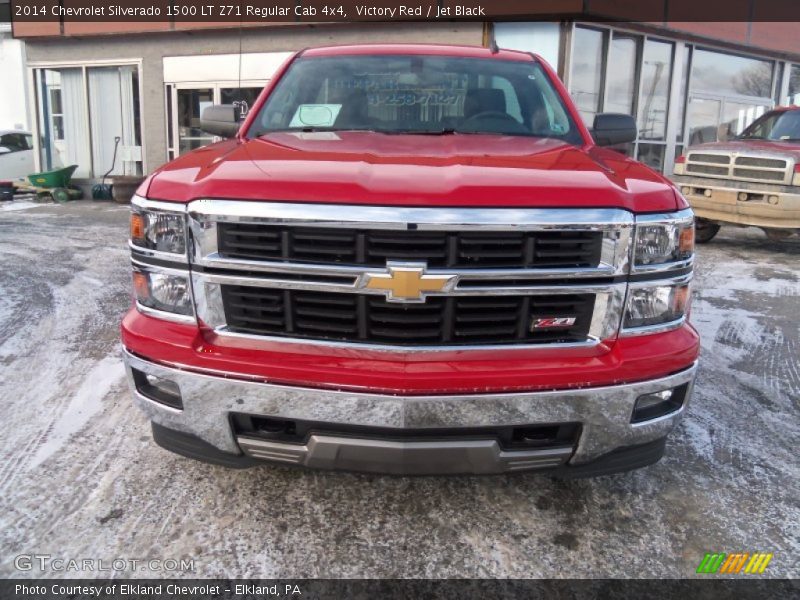 Victory Red / Jet Black 2014 Chevrolet Silverado 1500 LT Z71 Regular Cab 4x4