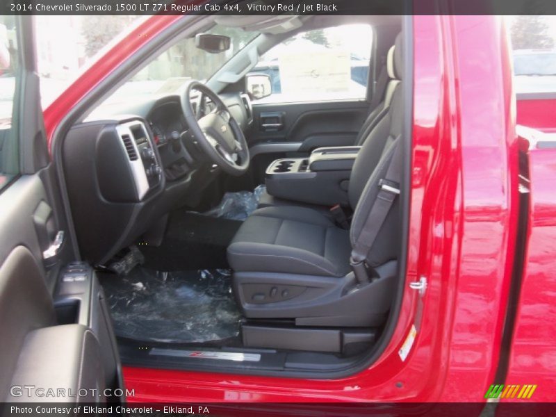 Victory Red / Jet Black 2014 Chevrolet Silverado 1500 LT Z71 Regular Cab 4x4