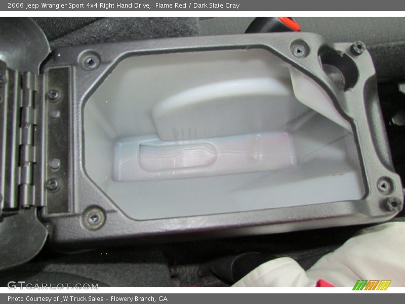 Flame Red / Dark Slate Gray 2006 Jeep Wrangler Sport 4x4 Right Hand Drive