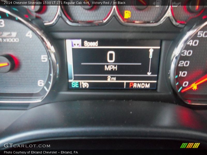 Victory Red / Jet Black 2014 Chevrolet Silverado 1500 LT Z71 Regular Cab 4x4