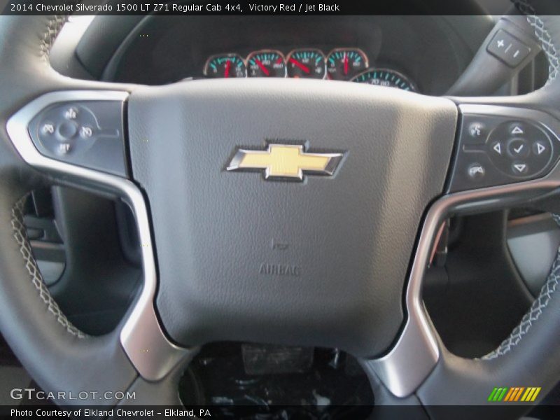 Victory Red / Jet Black 2014 Chevrolet Silverado 1500 LT Z71 Regular Cab 4x4