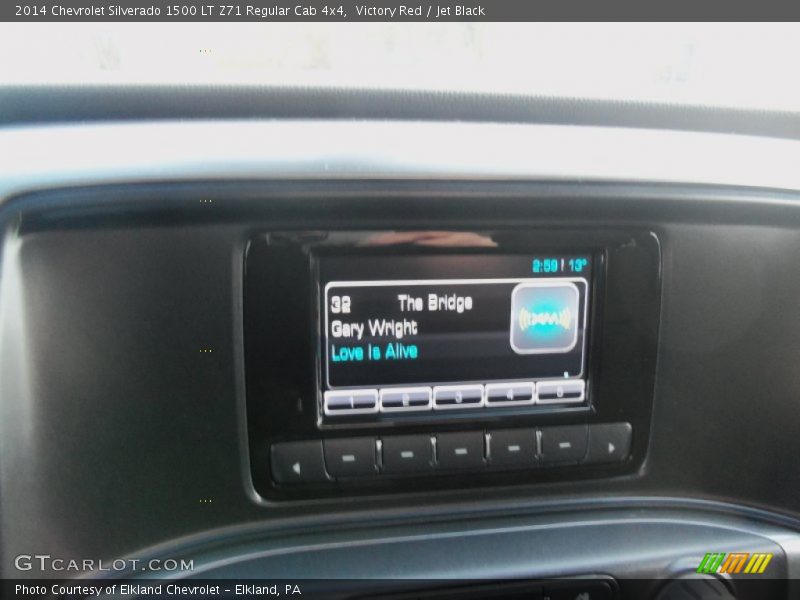 Victory Red / Jet Black 2014 Chevrolet Silverado 1500 LT Z71 Regular Cab 4x4