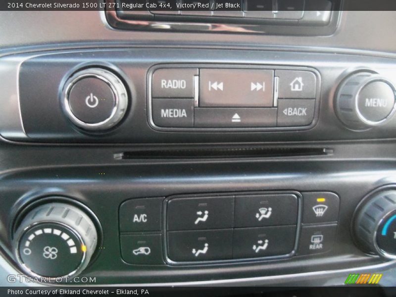 Victory Red / Jet Black 2014 Chevrolet Silverado 1500 LT Z71 Regular Cab 4x4
