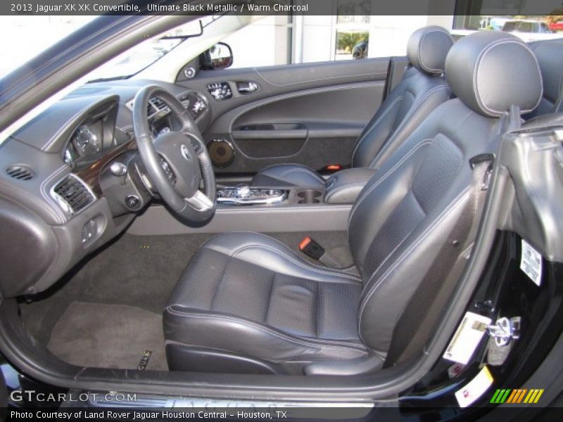 Front Seat of 2013 XK XK Convertible