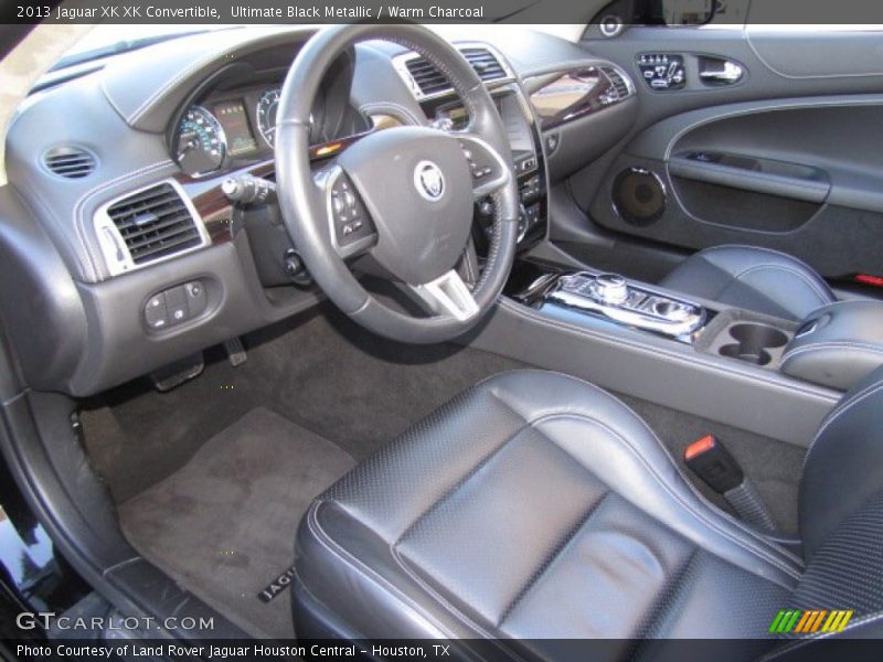  2013 XK XK Convertible Warm Charcoal Interior