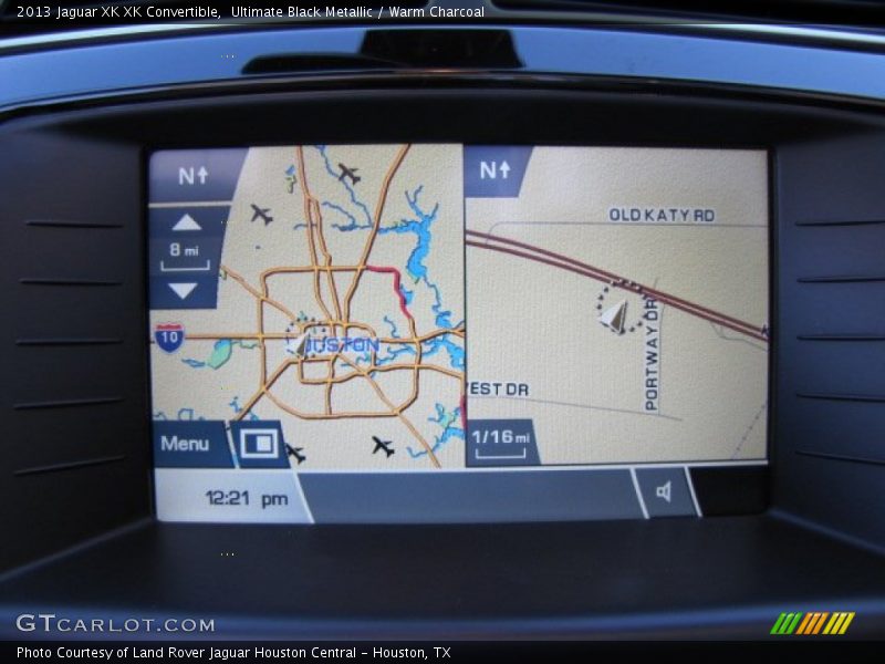 Navigation of 2013 XK XK Convertible