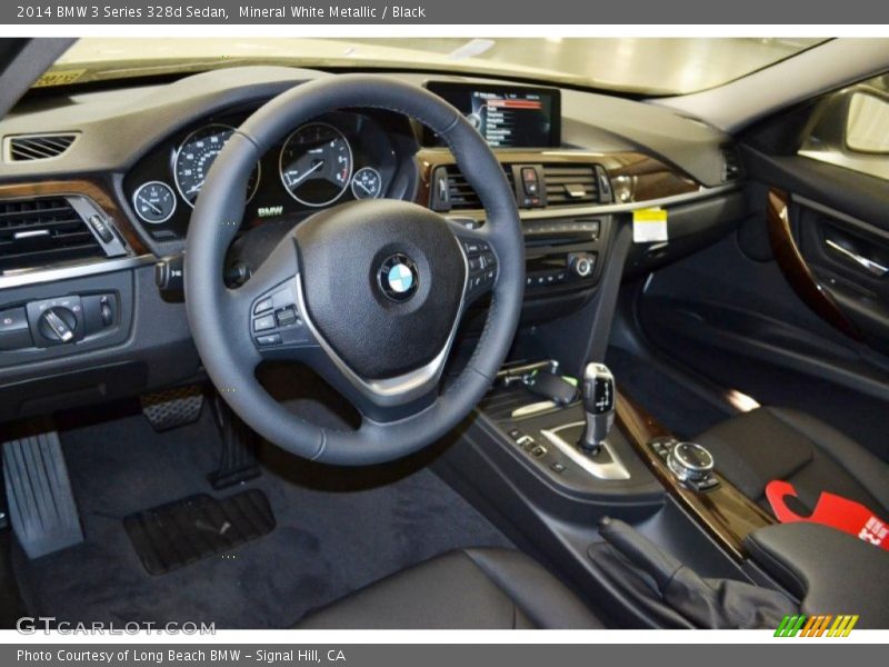 Black Interior - 2014 3 Series 328d Sedan 