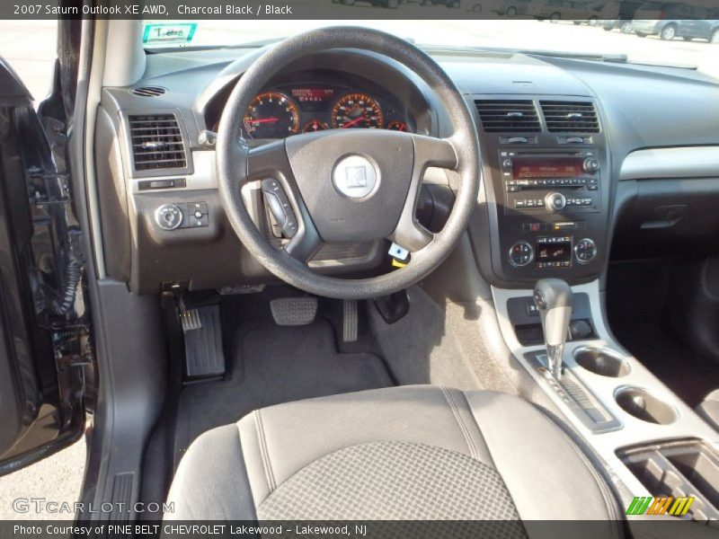 Charcoal Black / Black 2007 Saturn Outlook XE AWD