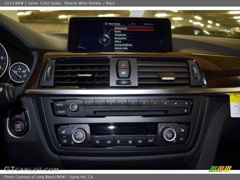 Controls of 2014 3 Series 328d Sedan