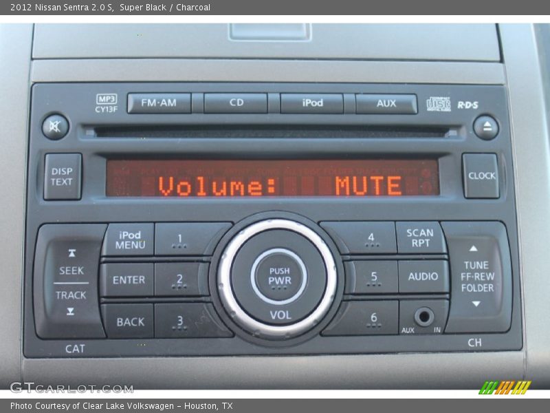 Super Black / Charcoal 2012 Nissan Sentra 2.0 S