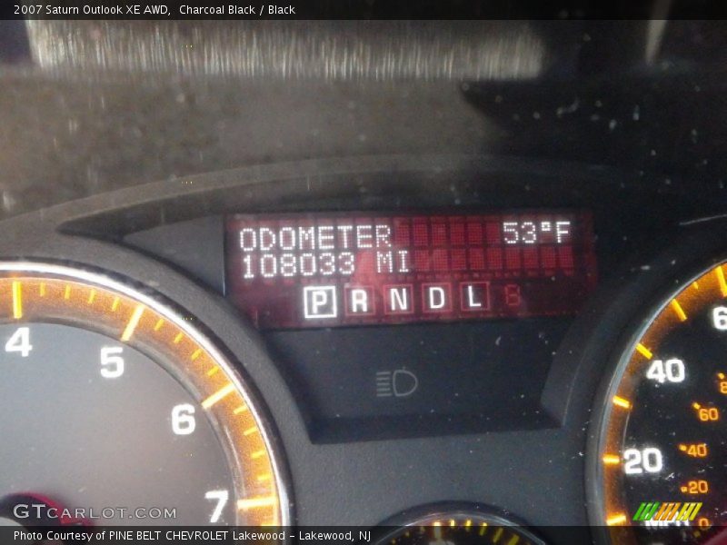 Charcoal Black / Black 2007 Saturn Outlook XE AWD
