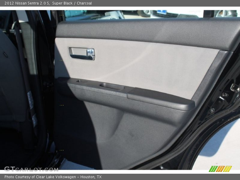 Super Black / Charcoal 2012 Nissan Sentra 2.0 S