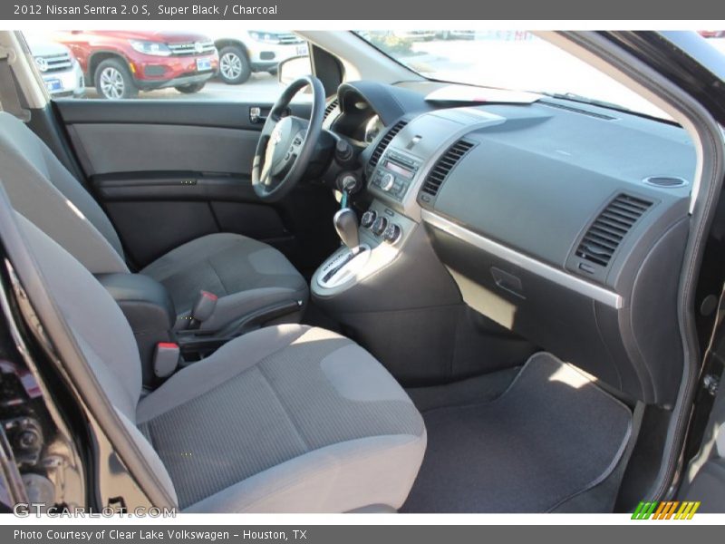 Super Black / Charcoal 2012 Nissan Sentra 2.0 S