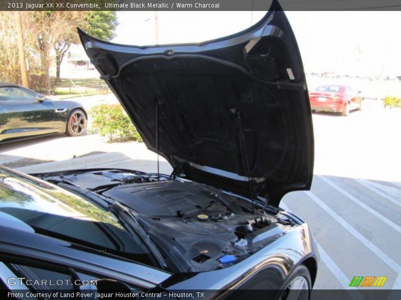 Ultimate Black Metallic / Warm Charcoal 2013 Jaguar XK XK Convertible