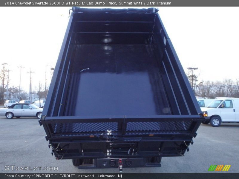 Summit White / Dark Titanium 2014 Chevrolet Silverado 3500HD WT Regular Cab Dump Truck