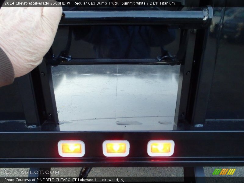 Summit White / Dark Titanium 2014 Chevrolet Silverado 3500HD WT Regular Cab Dump Truck