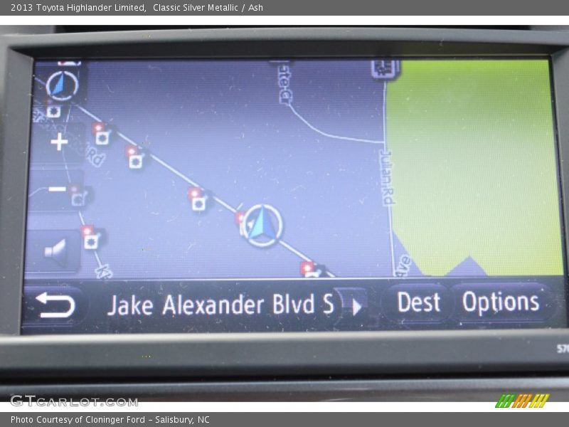 Classic Silver Metallic / Ash 2013 Toyota Highlander Limited