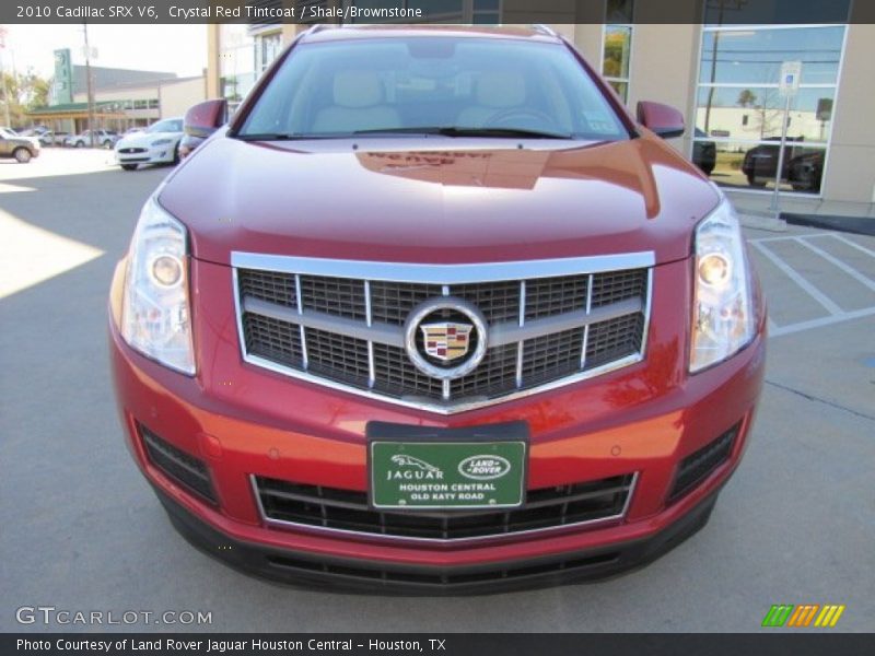 Crystal Red Tintcoat / Shale/Brownstone 2010 Cadillac SRX V6