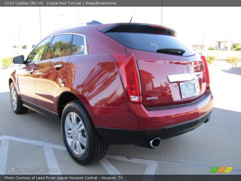 Crystal Red Tintcoat / Shale/Brownstone 2010 Cadillac SRX V6