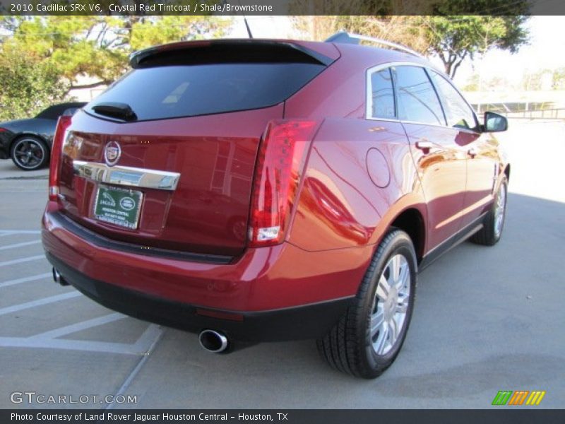 Crystal Red Tintcoat / Shale/Brownstone 2010 Cadillac SRX V6