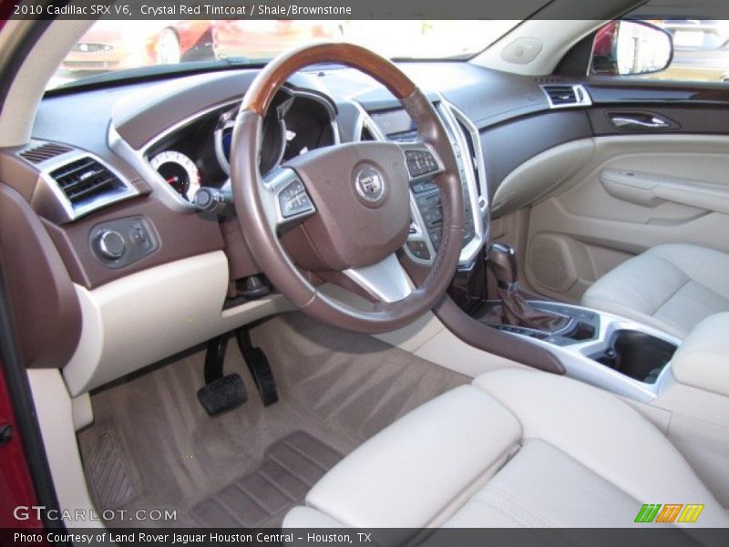 Crystal Red Tintcoat / Shale/Brownstone 2010 Cadillac SRX V6