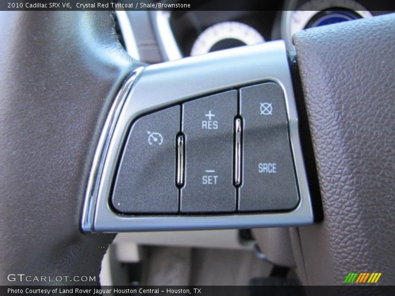 Crystal Red Tintcoat / Shale/Brownstone 2010 Cadillac SRX V6