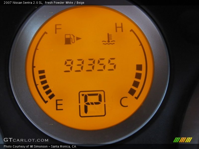 Fresh Powder White / Beige 2007 Nissan Sentra 2.0 SL
