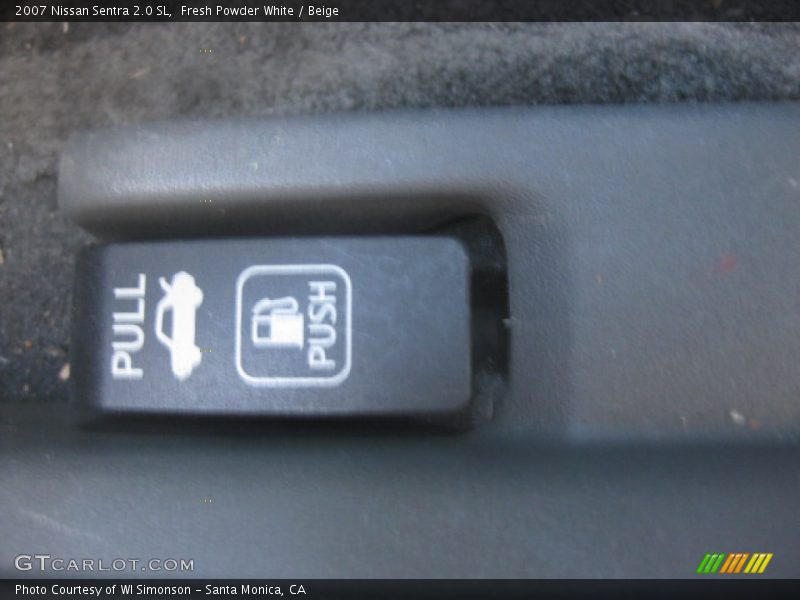Fresh Powder White / Beige 2007 Nissan Sentra 2.0 SL